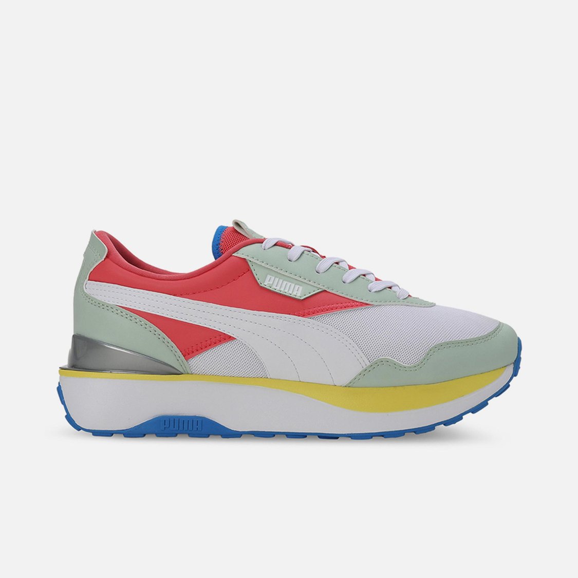 Buy PUMA Cruise Rider V1 Women Colourblocked Lace Up Sport Shoes From