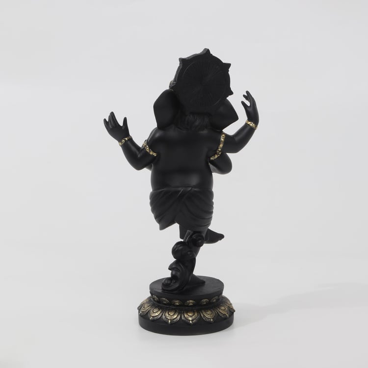 Buy Dhyana Polyresin Dancing Ganesha Figurine From Home Centre At Just