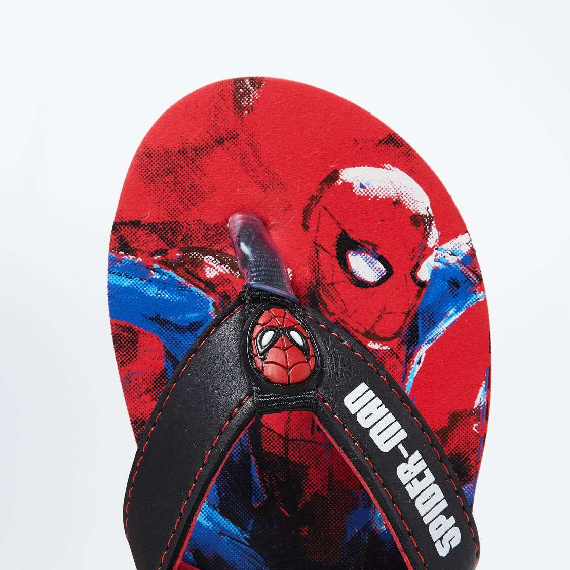 BIOWORLD Spiderman Print V-strap Flip-Flops