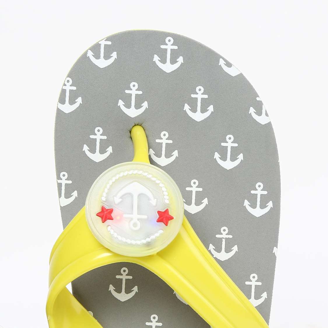FAME FOREVER Girls Printed Lighting Slippers with Slingback