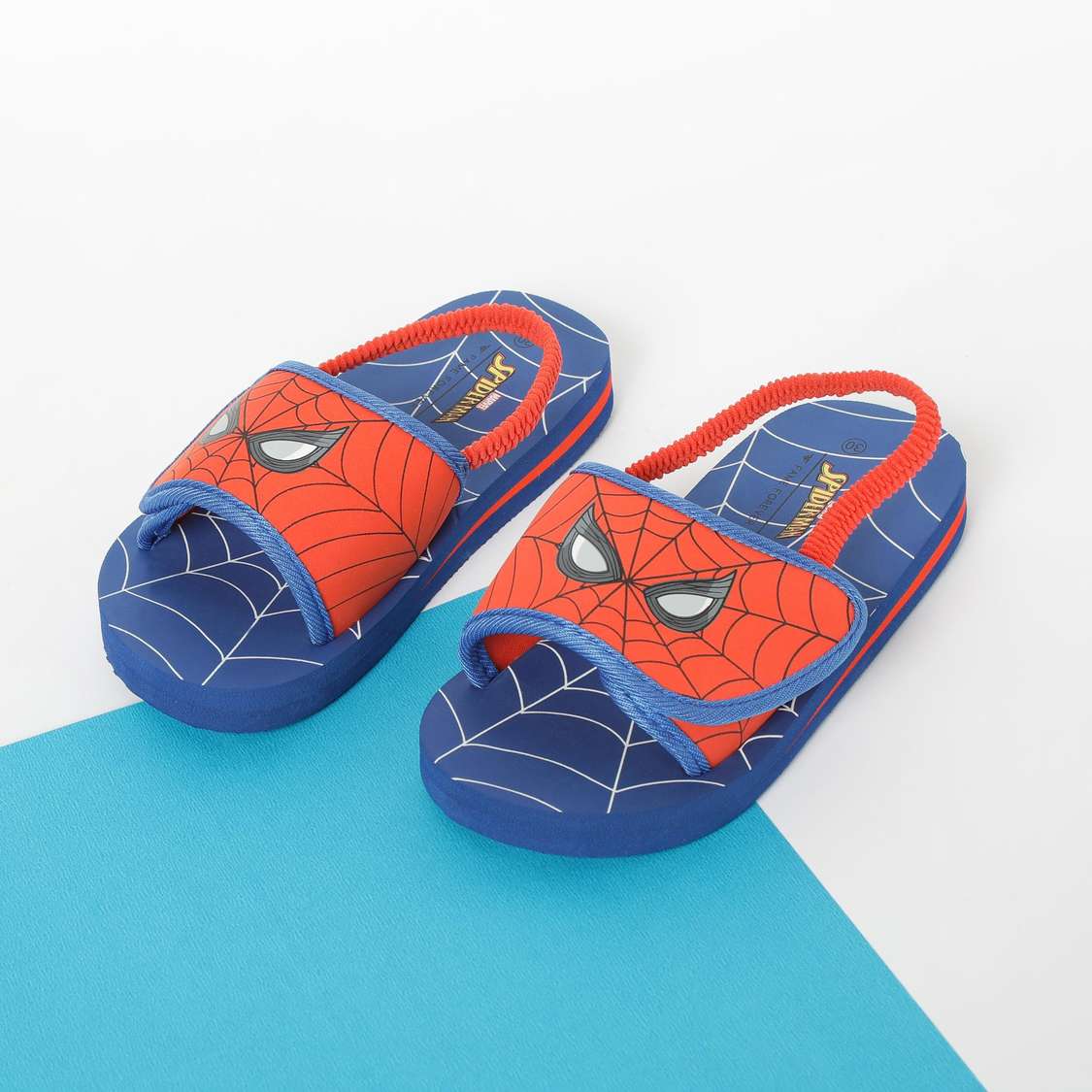 FAME FOREVER Spiderman Printed Slingback Character Slippers