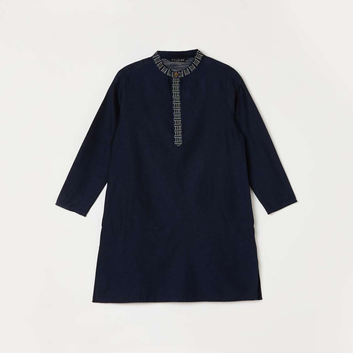 MELANGE Boys Solid Kurta with Solid Pyjama