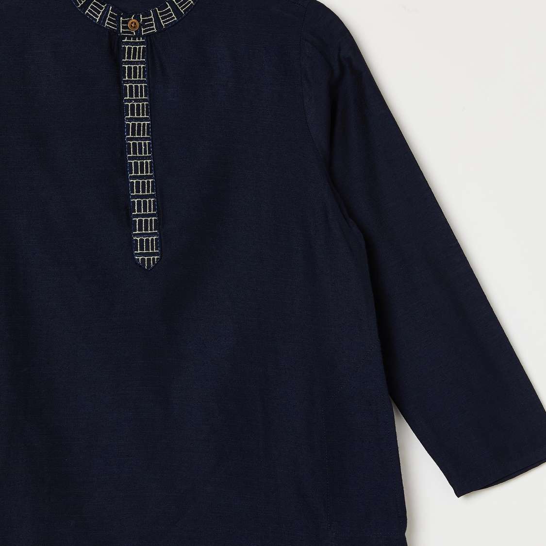 MELANGE Boys Solid Kurta with Solid Pyjama