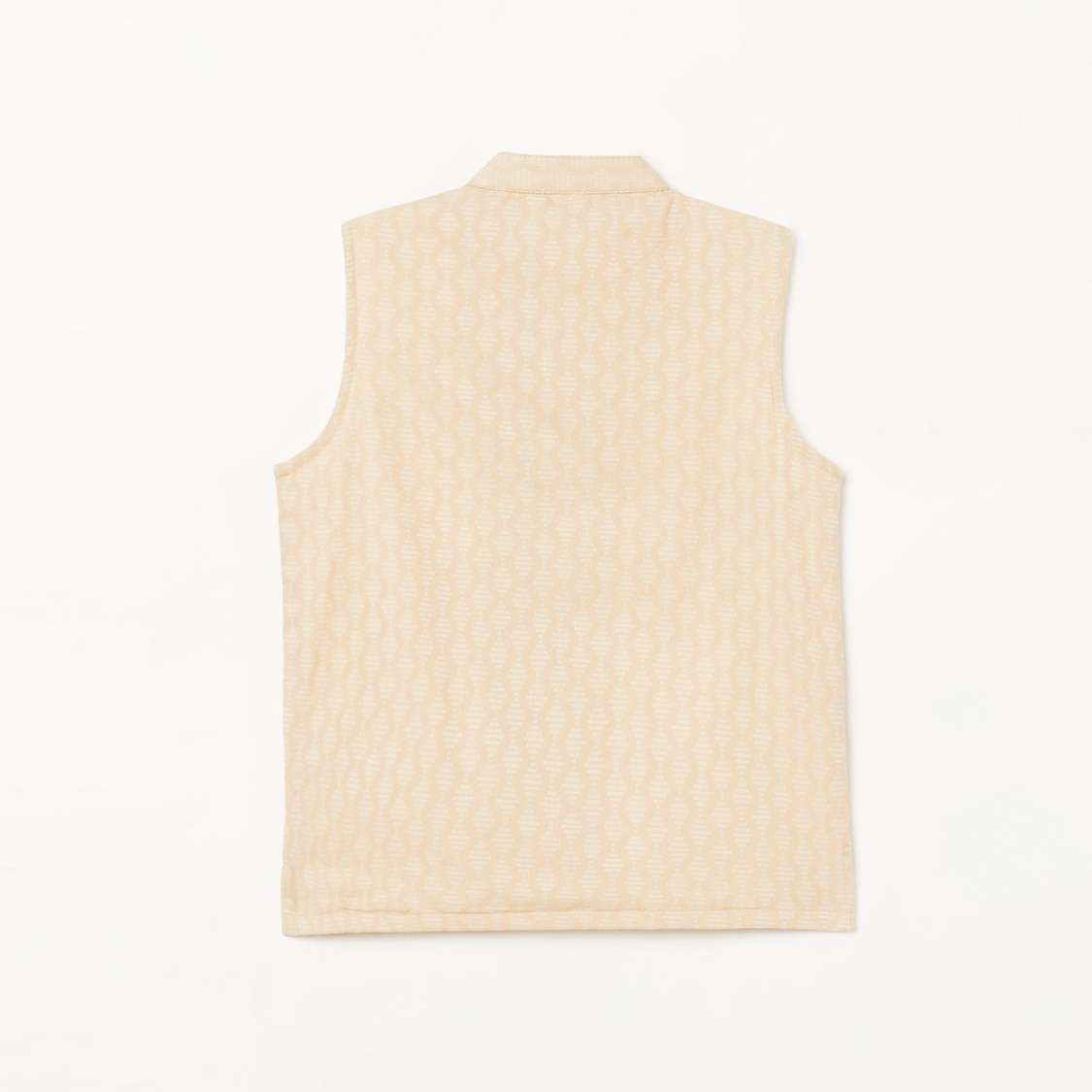 MELANGE Boys Printed Waistcoat