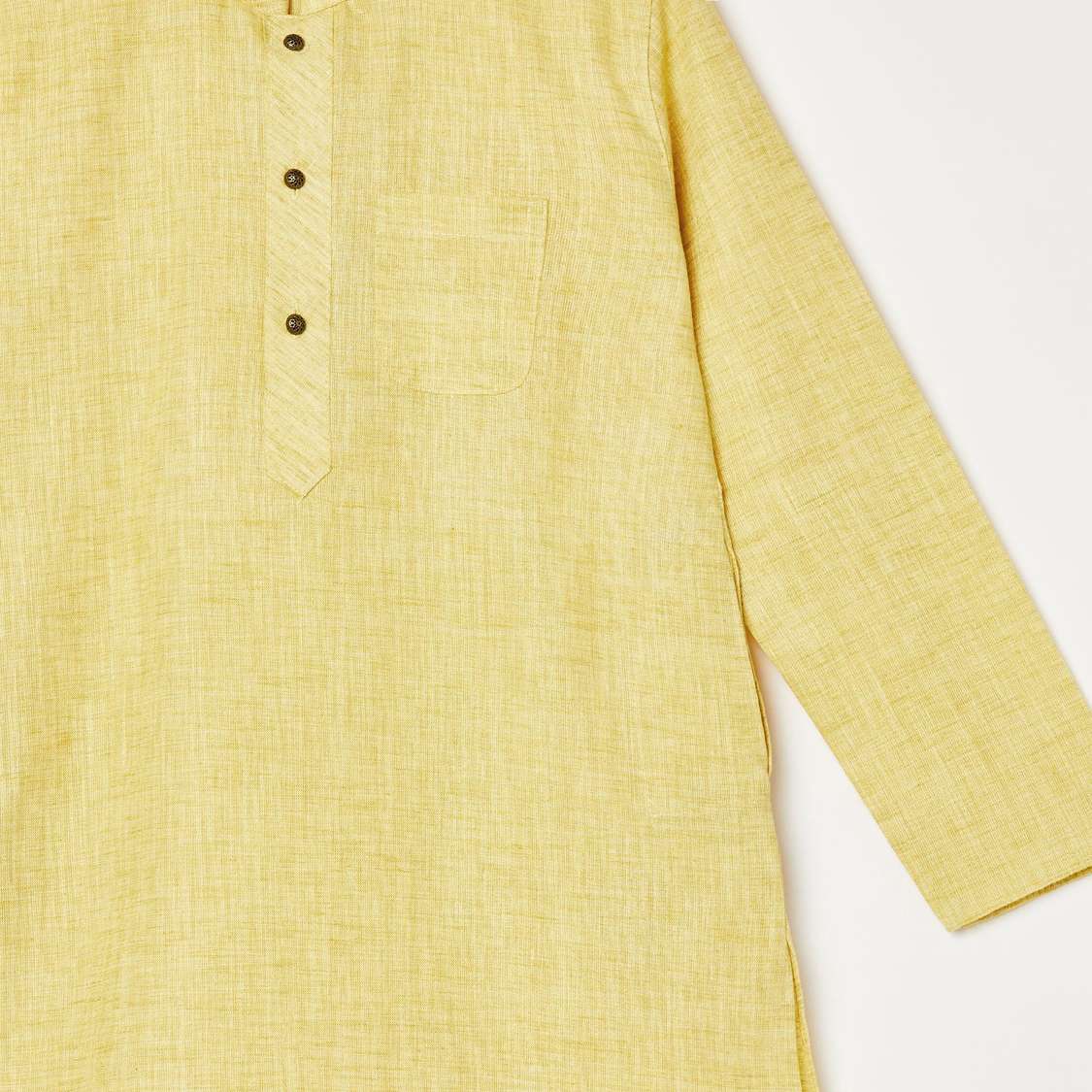 MANYAVAR Boys Solid Kurta with Pyjamas