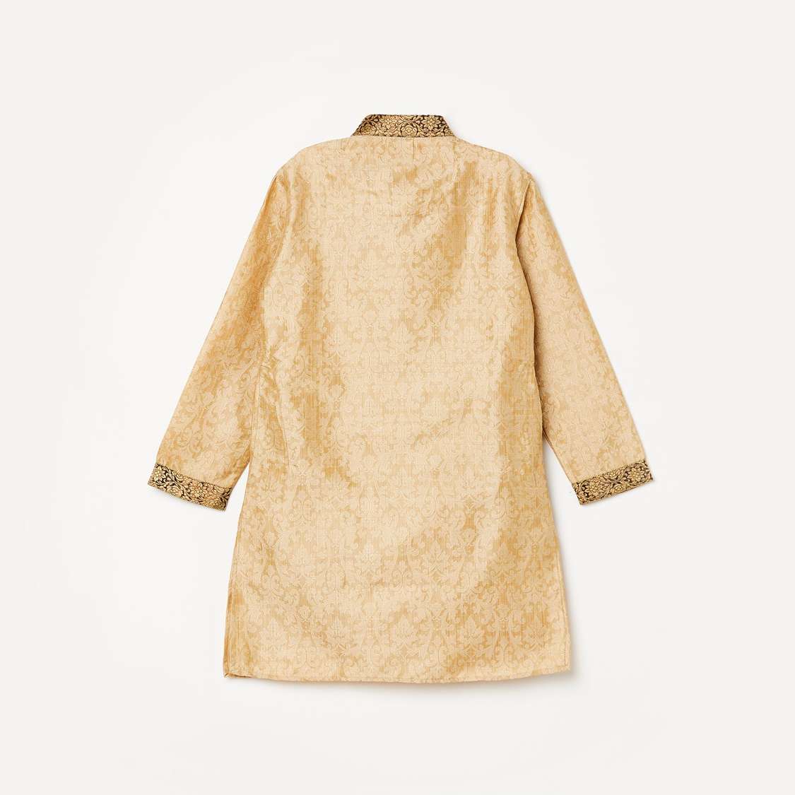 MANYAVAR Boys Self-Design Short Kurta with Pants
