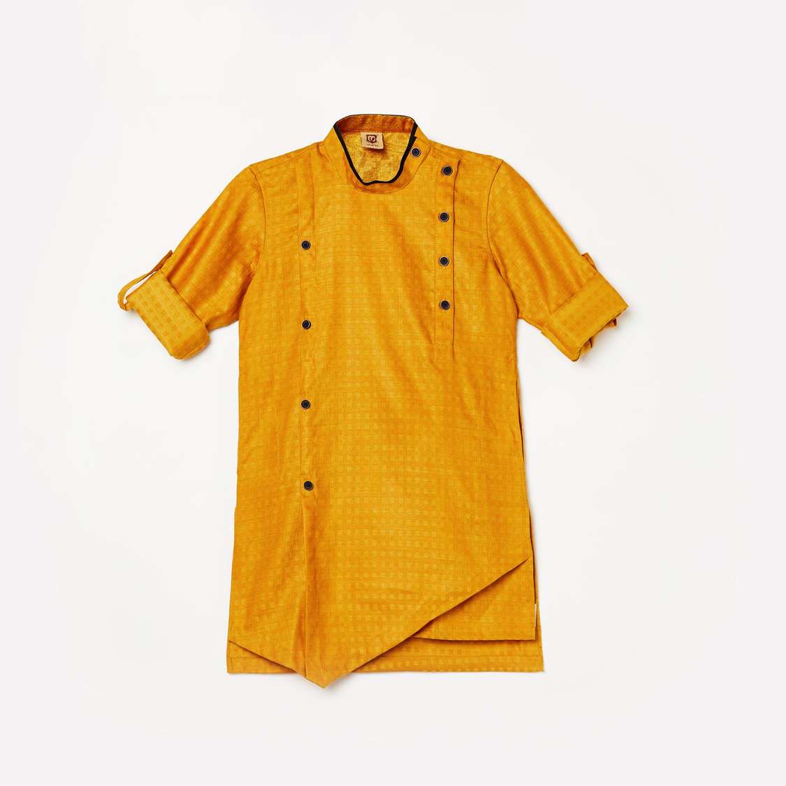 MANYAVAR Boys Checked Kurta with Pyjama