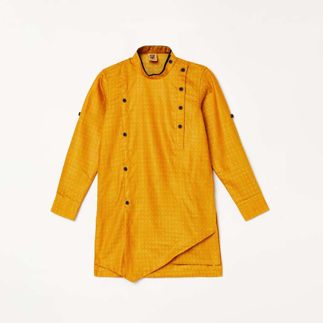 MANYAVAR Boys Checked Kurta with Pyjama