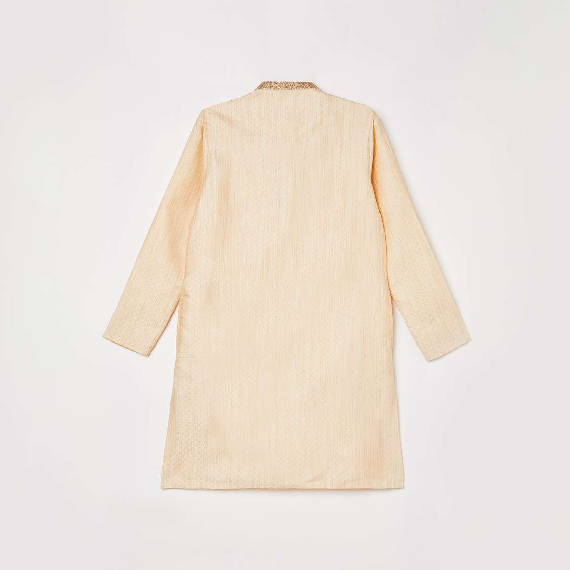 MELANGE Boys Textured Kurta with Pyjamas