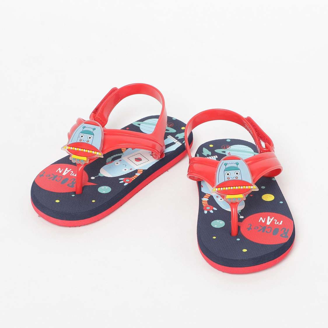 FAME FOREVER Boys Printed V-strap Slippers