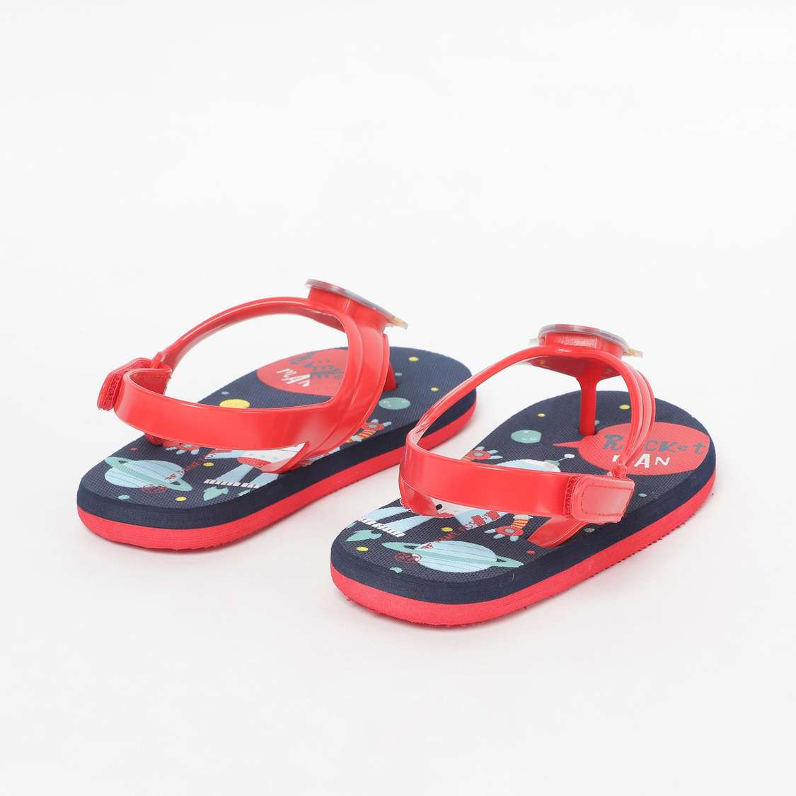 FAME FOREVER Boys Printed V-strap Slippers