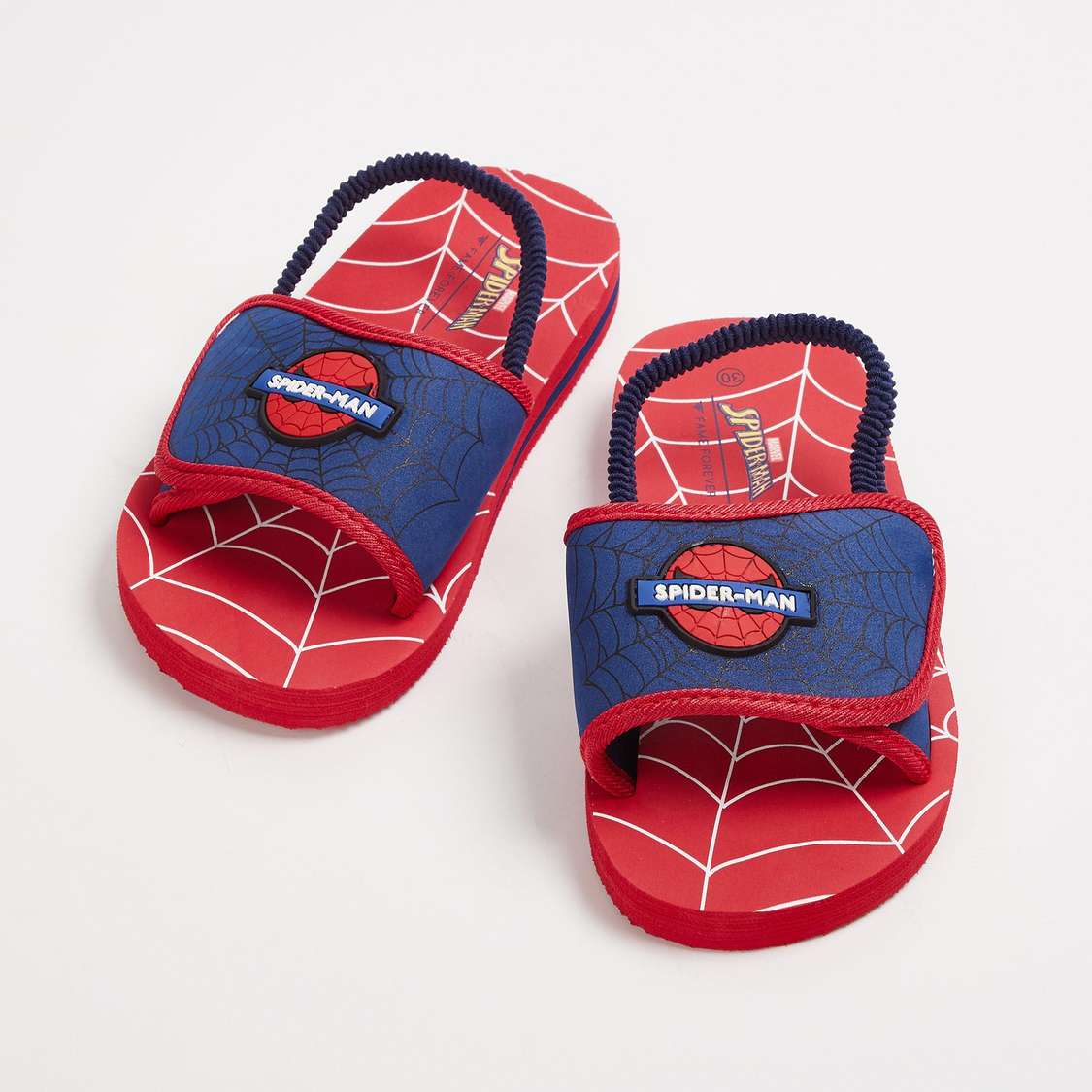 FAME FOREVER Boys Printed Sliders with Backstrap