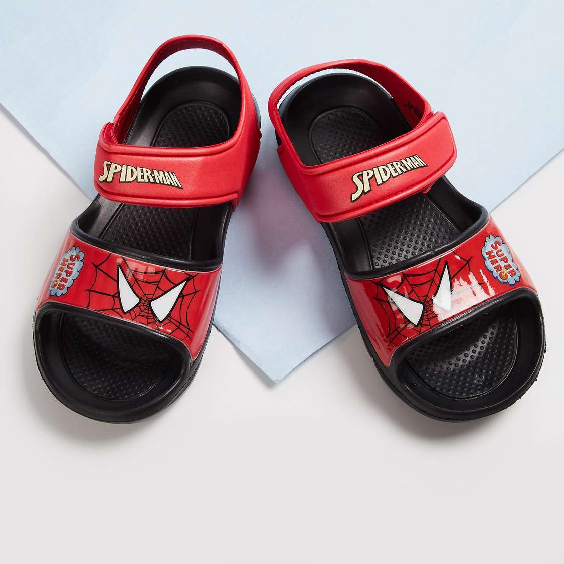 FAME FOREVER Boys Printed Velcro-Strap Sandals