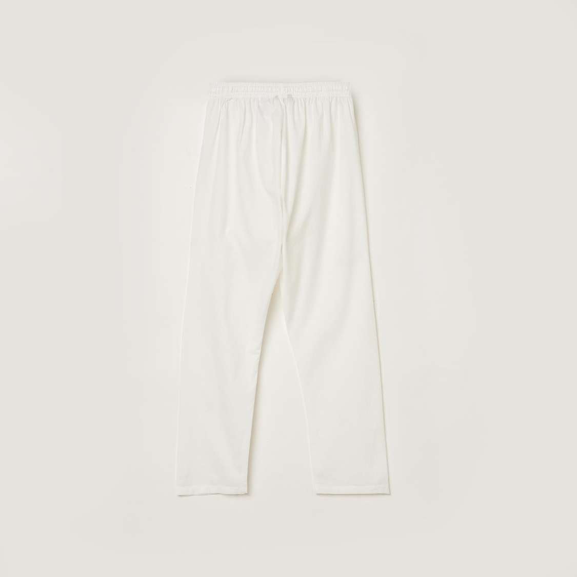 MELANGE Boys Textured Kurta with Elasticated Pyjamas