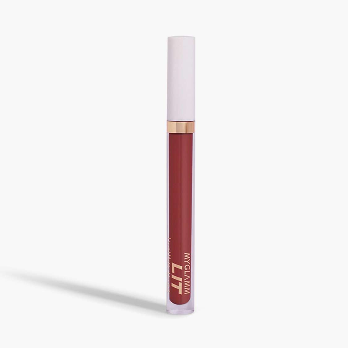 MYGLAMM LIT Liquid Matte Lipstick - Pie Hunt- Daterview