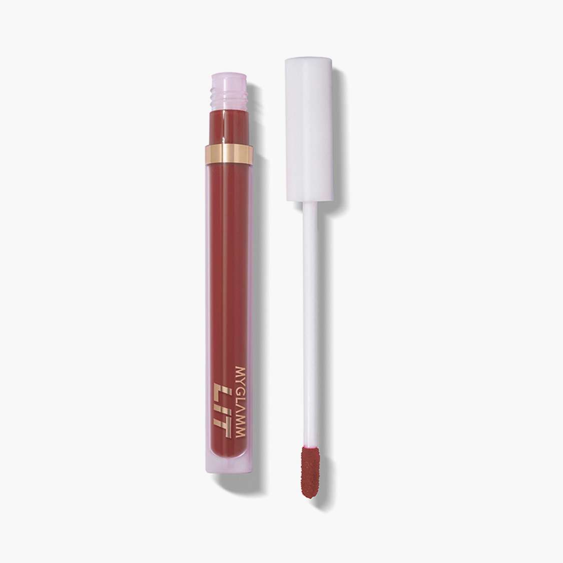 MYGLAMM LIT Liquid Matte Lipstick - Pie Hunt- Daterview