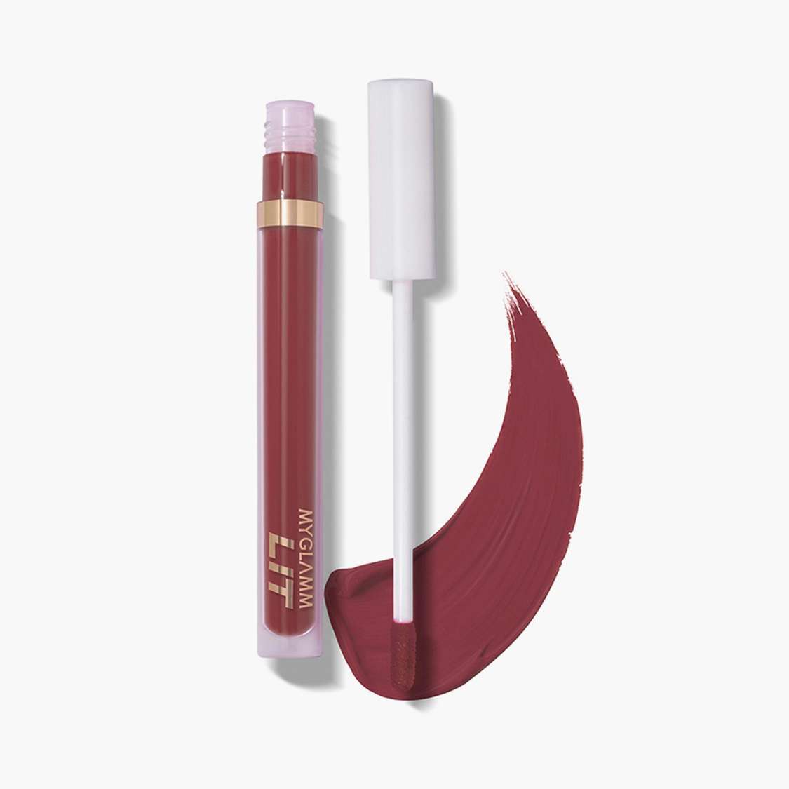 MYGLAMM LIT Liquid Matte Lipstick - Pie Hunt- Daterview