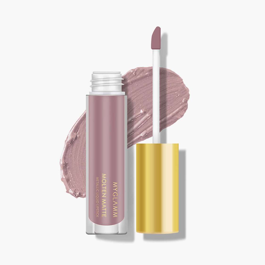 MYGLAMM Molten Matte Metallic Liquid Lipstick- Iris