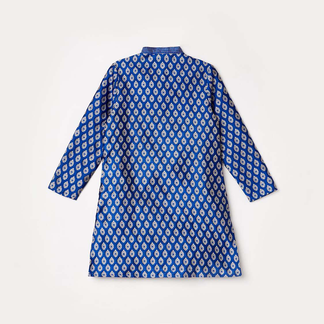 MELANGE Printed Kurta with Solid Pyjamas