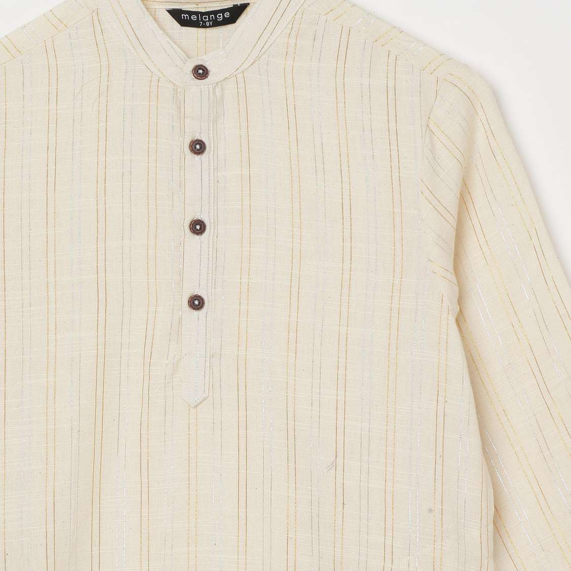 MELANGE Boys Printed Kurta With Drawstring Waist Pyjamas