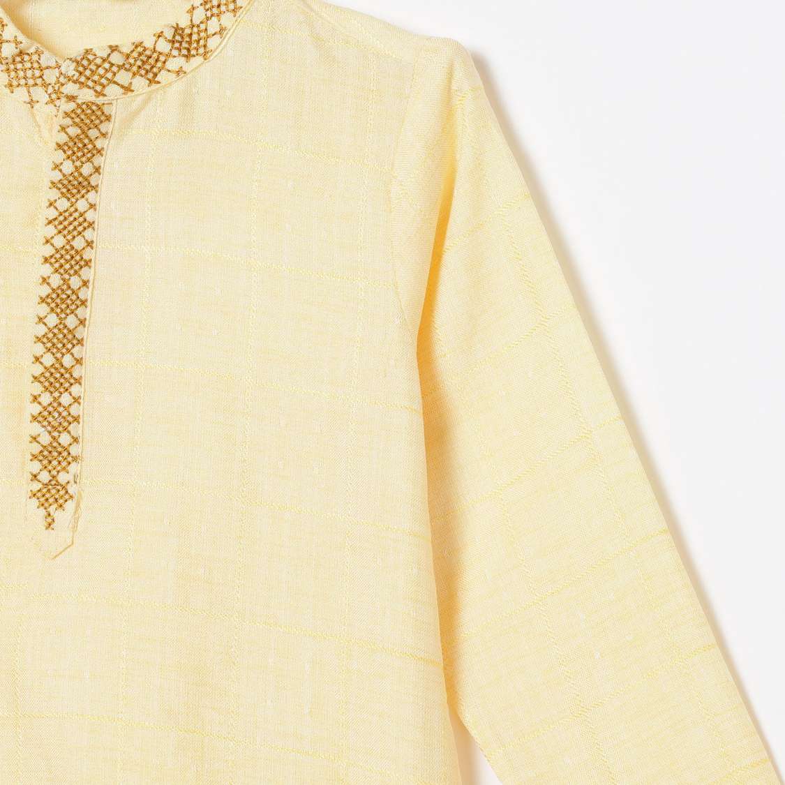 MELANGE Boys Printed Kurta with Dhoti Pants