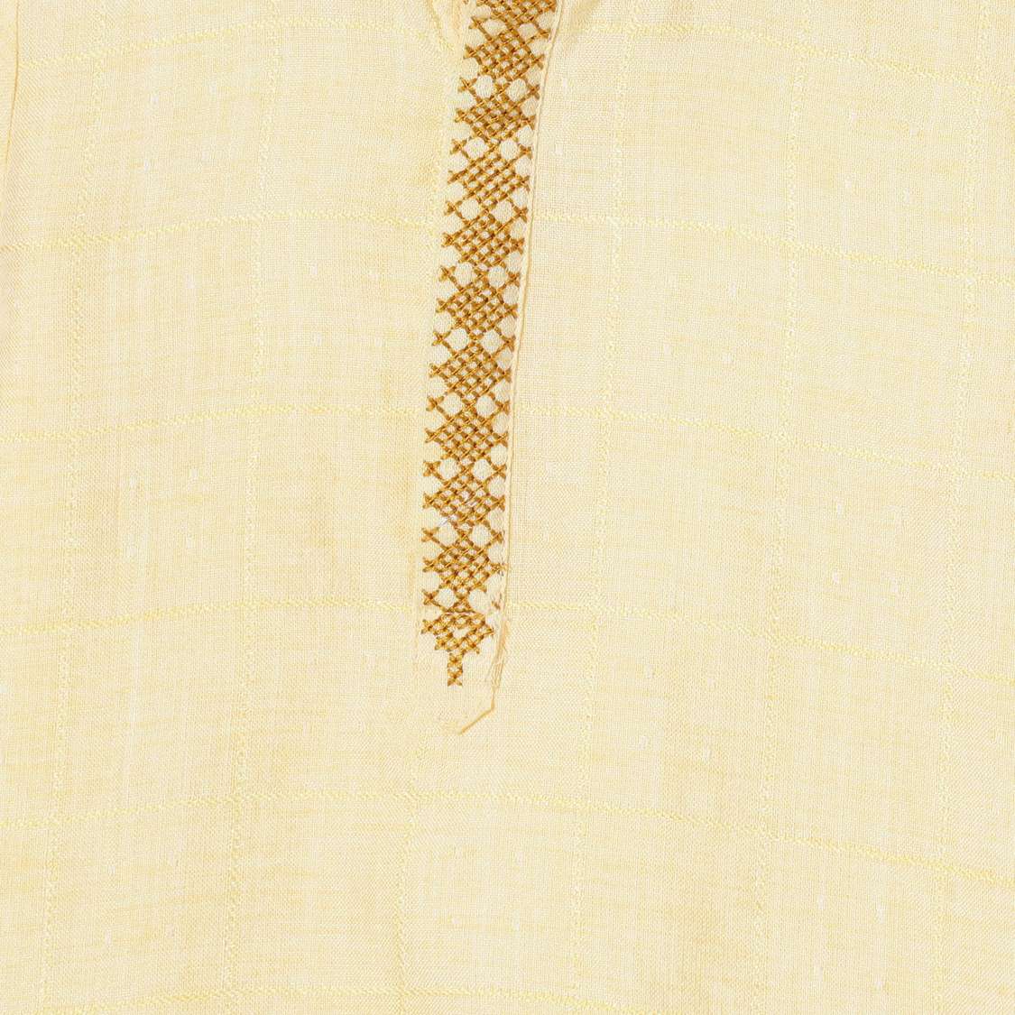 MELANGE Boys Printed Kurta with Dhoti Pants
