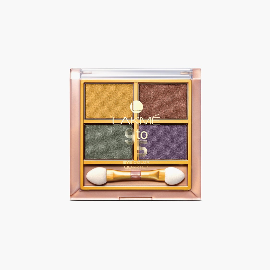 LAKME 9 To 5 Eye Quartet Eye Shadow - Desertrose - 7g