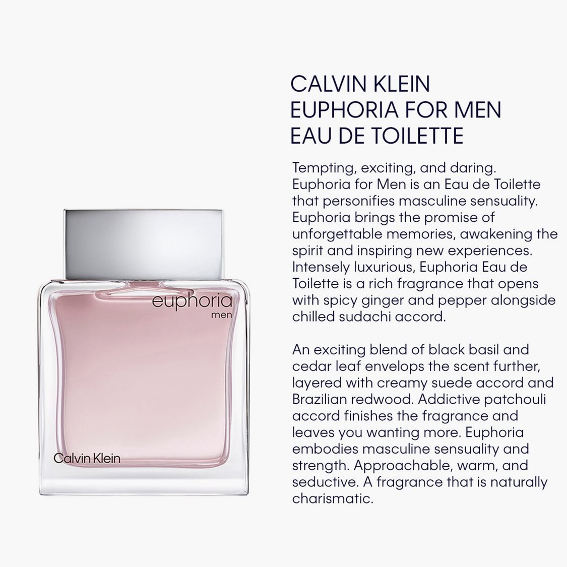 Buy CALVIN KLEIN Euphoria Eau De Toilette from Calvin Klein at