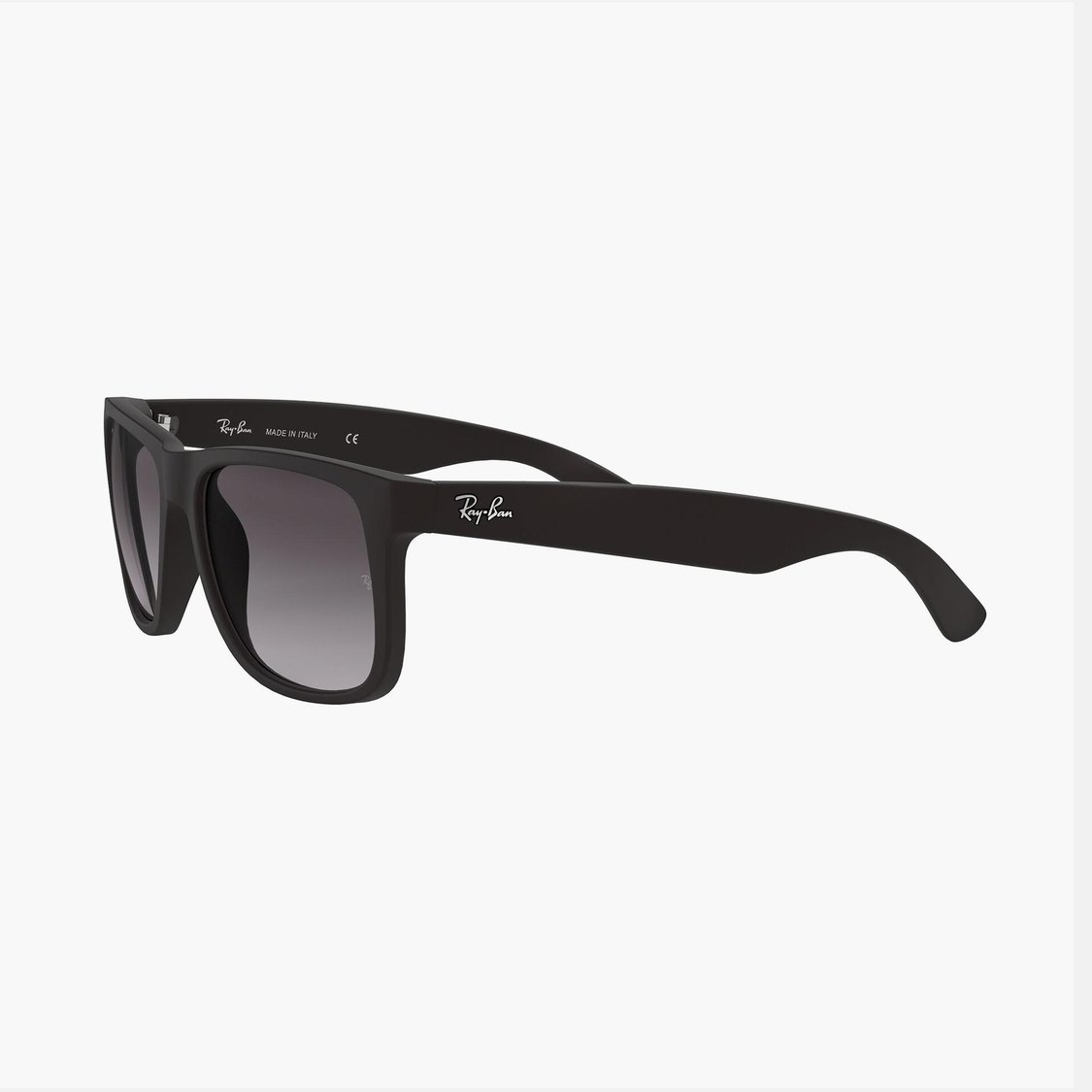 RAY-BAN Men Solid Wayfarers - 0RB4165-601-8G-55