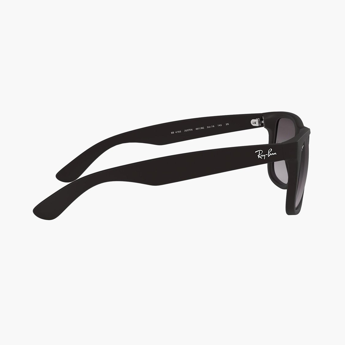 RAY-BAN Men Solid Wayfarers - 0RB4165-601-8G-55