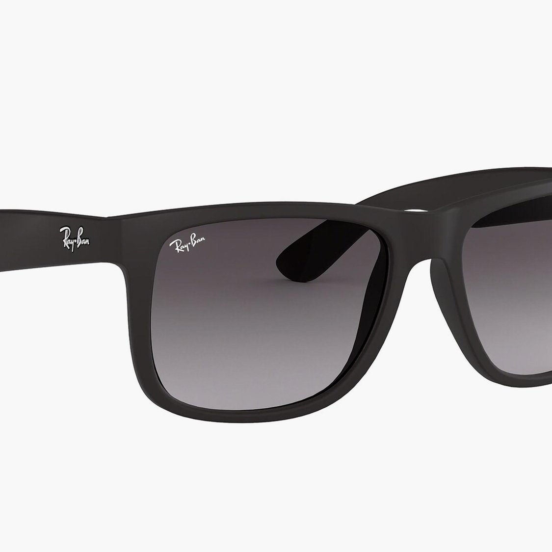 RAY-BAN Men Solid Wayfarers - 0RB4165-601-8G-55