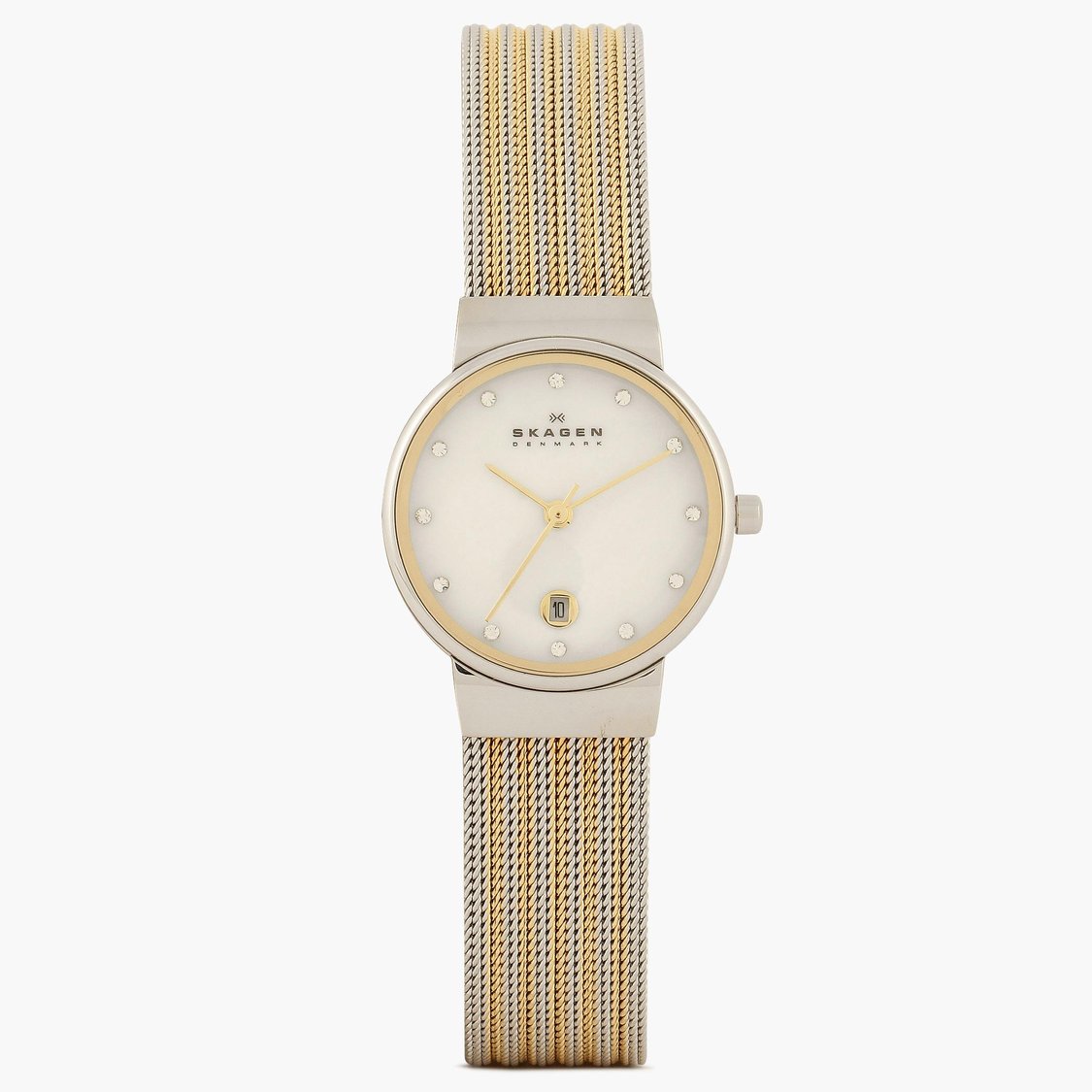 Buy SKAGEN Ancher 355SSGS Analog With Date Watch from Skagen at