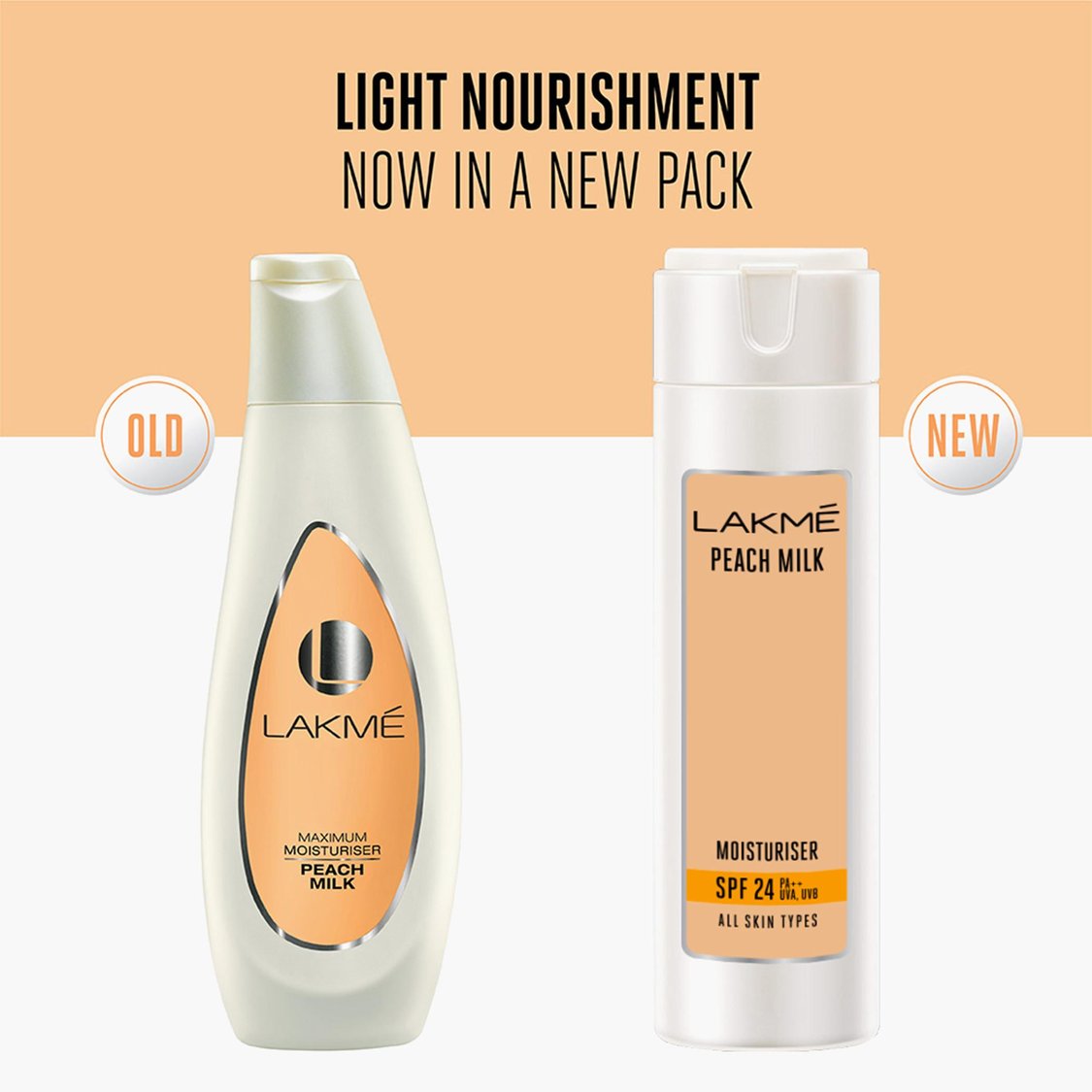 LAKME Peach Milk Moisturizer SPF 24 PA