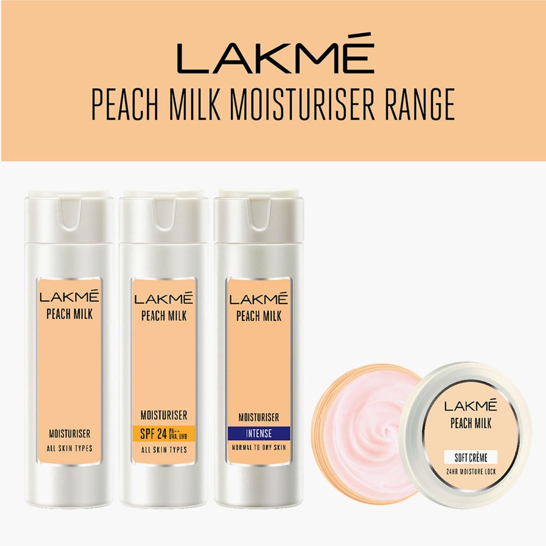 LAKME Peach Milk Intense Moisturizer Lotion