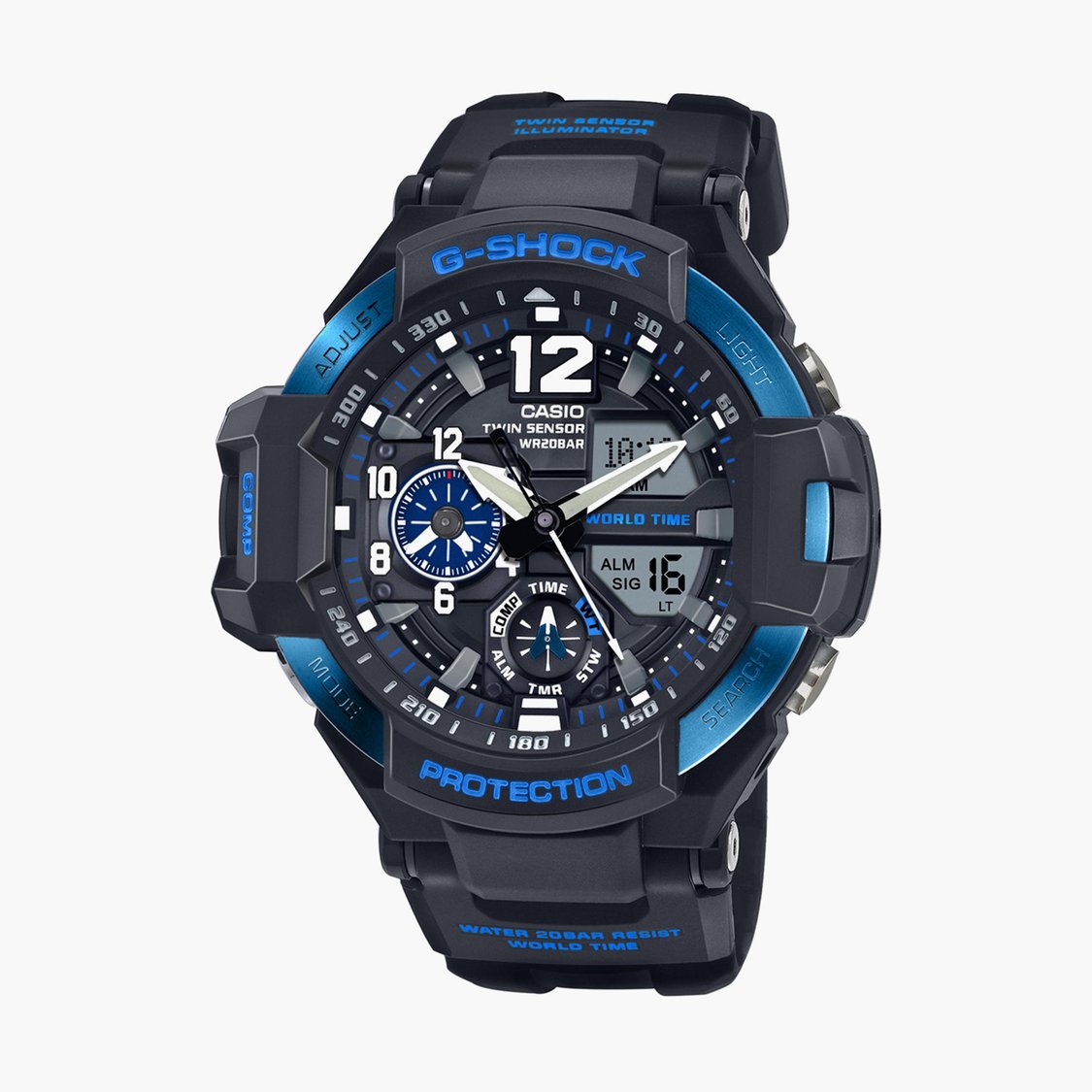 Buy CASIO Men G-Shock Gravity Master Wristwatch GA-1100-2BDR - Main Image