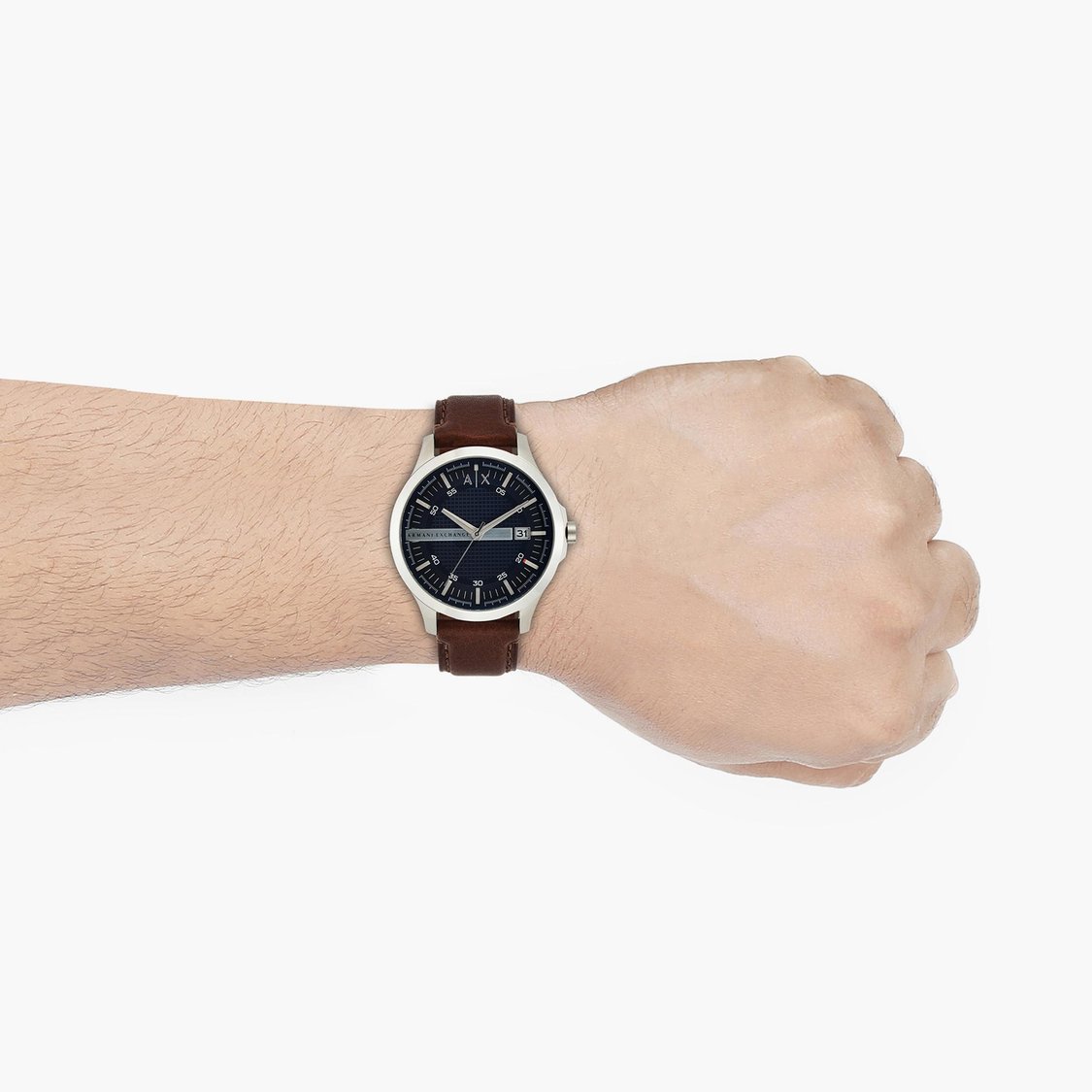 ARMANI EXCHANGE Men Analog Watch with Leather Strap - AX2133