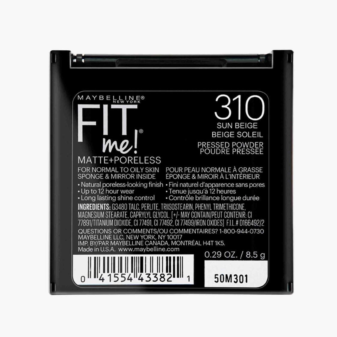 MAYBELLINE Fitme Matte And Poreless Foundation