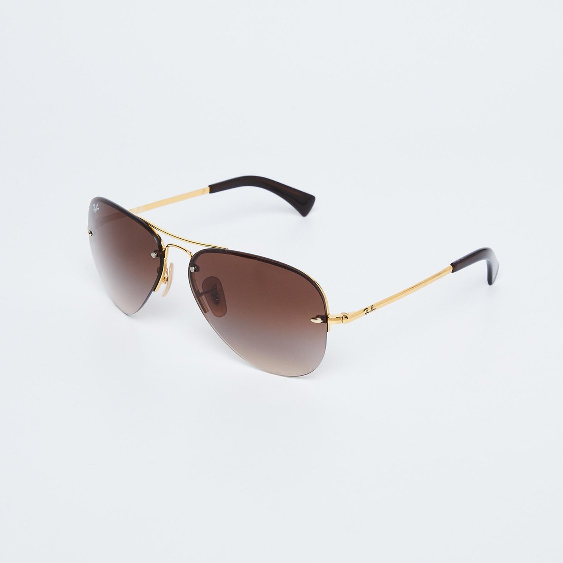 RAYBAN Men Polarised Gradient Aviators - 0RB3449
