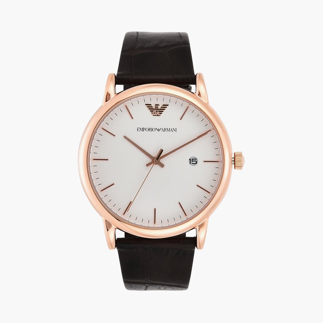 EMPORIO ARMANI Men Analog Watch with Leather Strap - AR2502