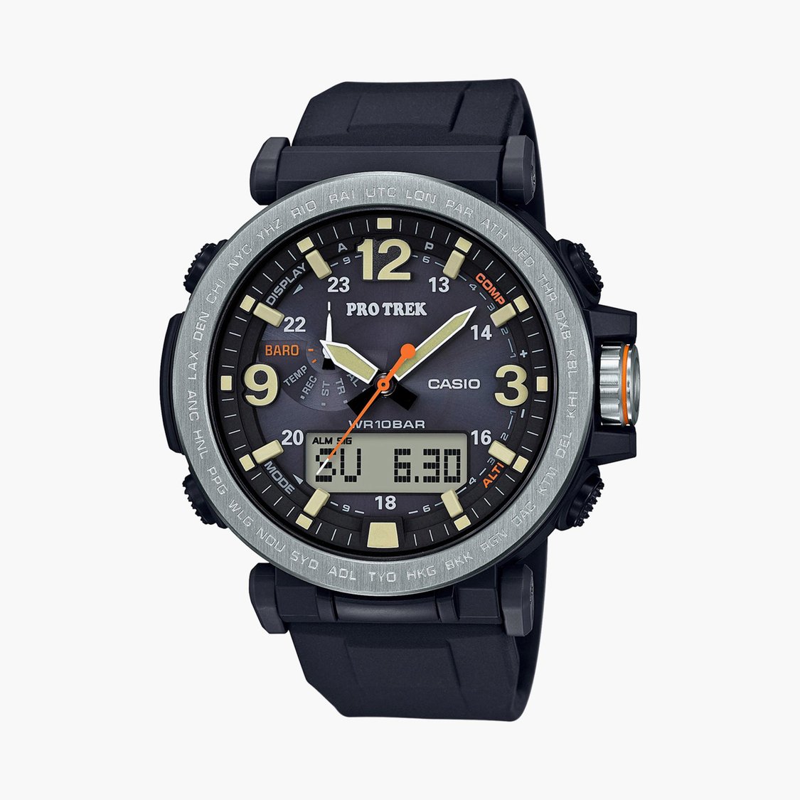 Buy CASIO Protrek Men Triple Sensor Analog-Digital Outdoor Watch 