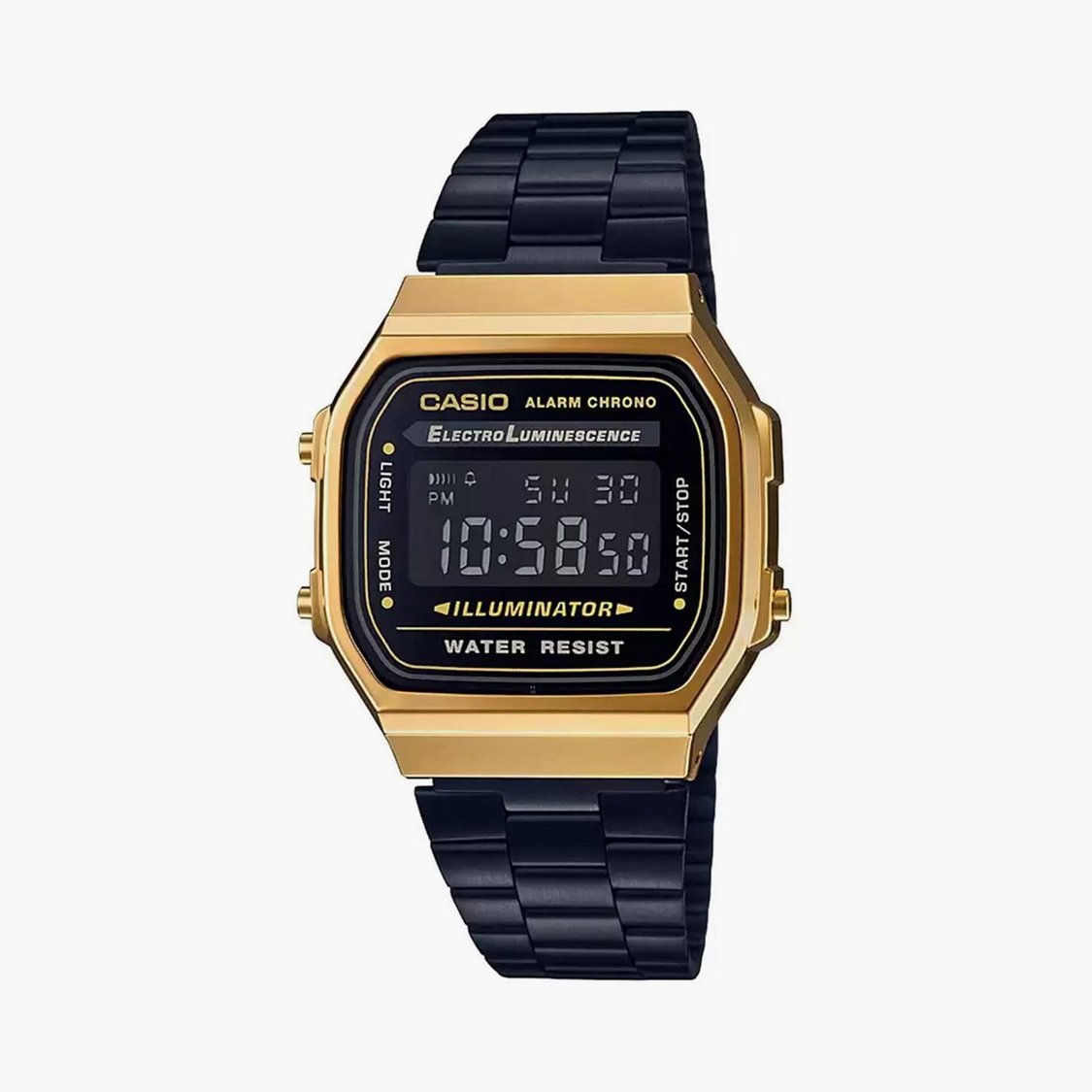 Buy CASIO Vintage Unisex Digital Watch with Metal Strap D148