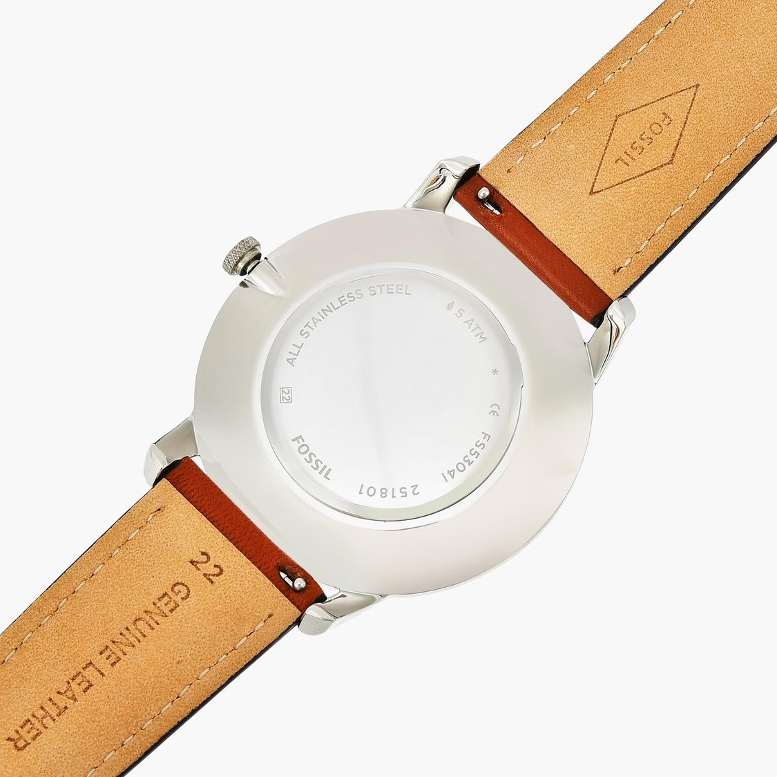 Buy FOSSIL Men Analog Watch with Leather Strap from Fossil at just