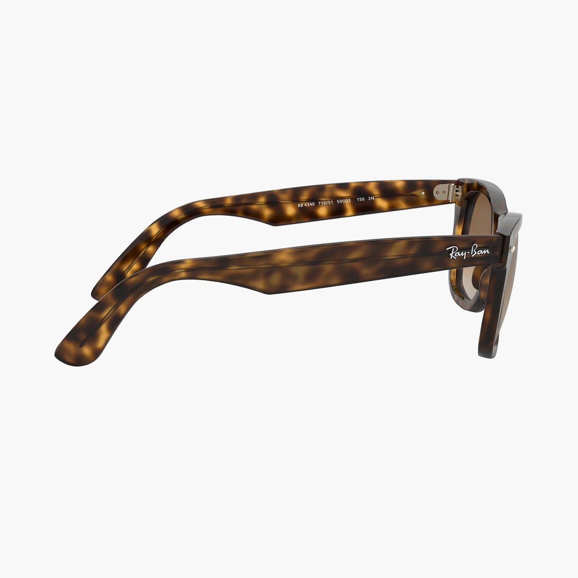 RAY-BAN Men Havana Wayfarers - 0RB4340-71051-50