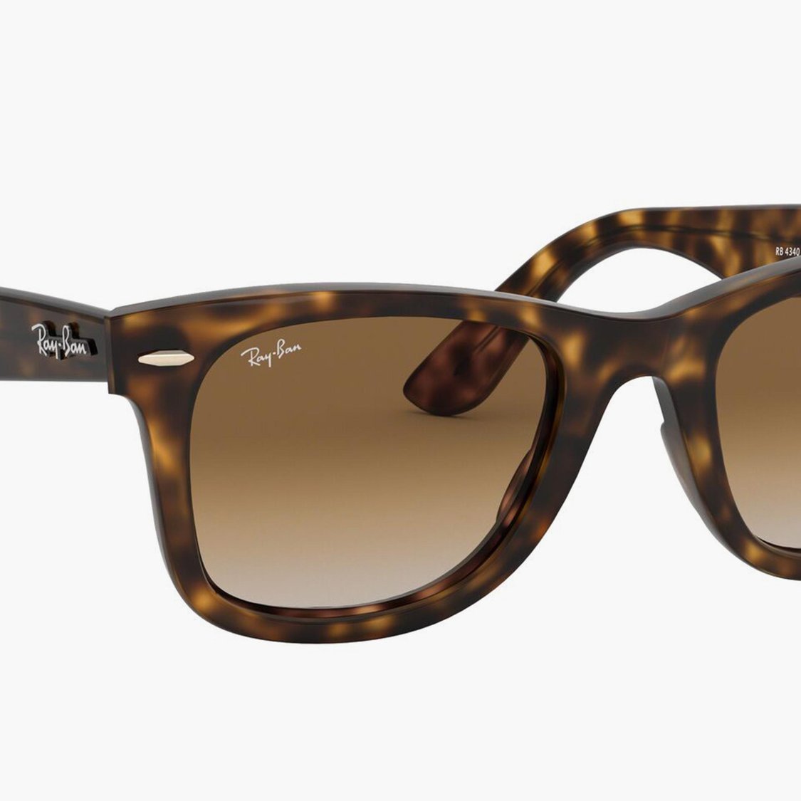 RAY-BAN Men Havana Wayfarers - 0RB4340-71051-50