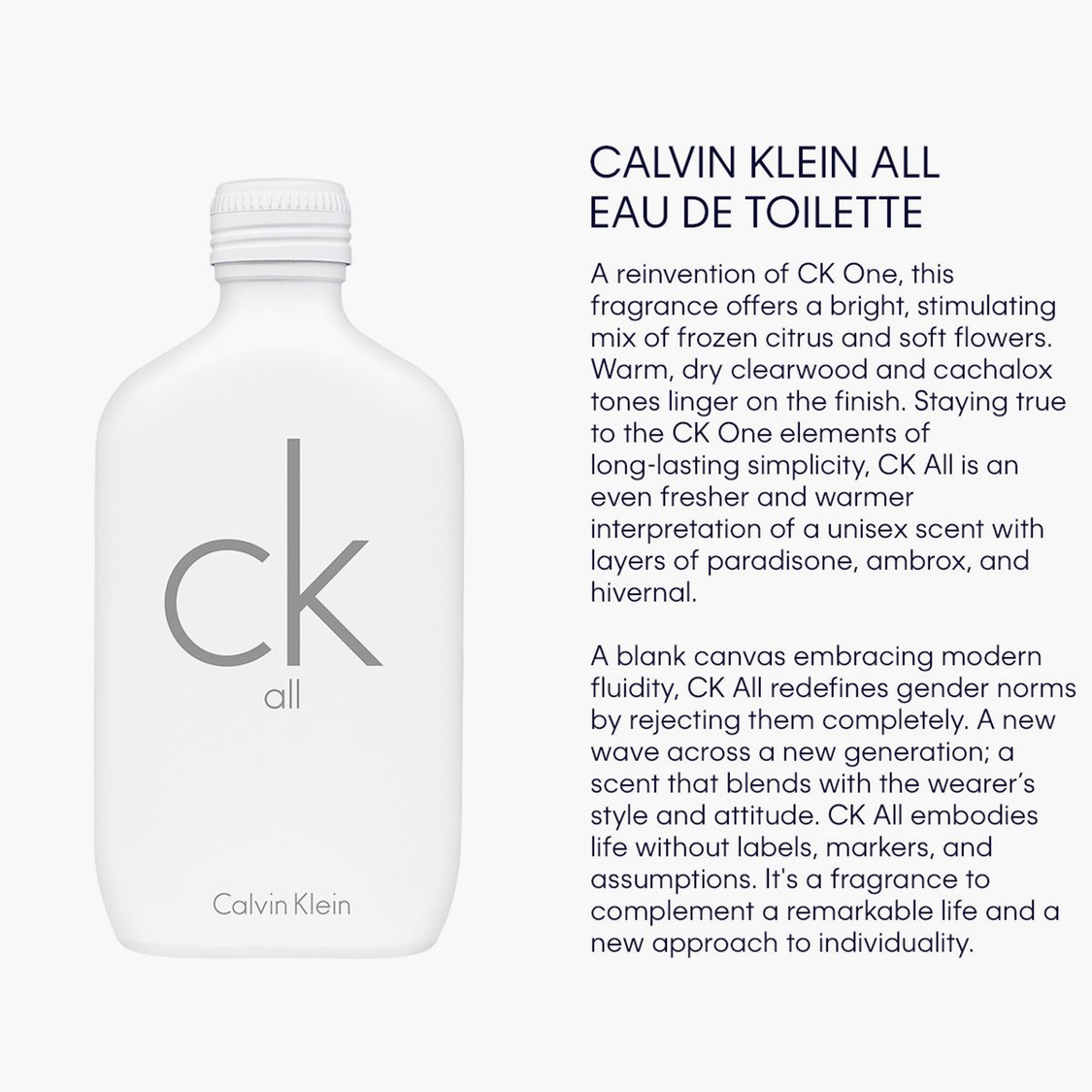 Calvin klein all perfume price online