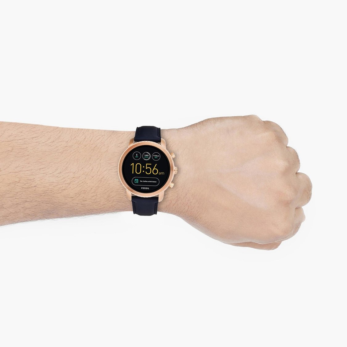 Buy FOSSIL Q Explorist HR Gen 4 Men Smartwatch FTW4002 from Fossil at just INR 19995.0