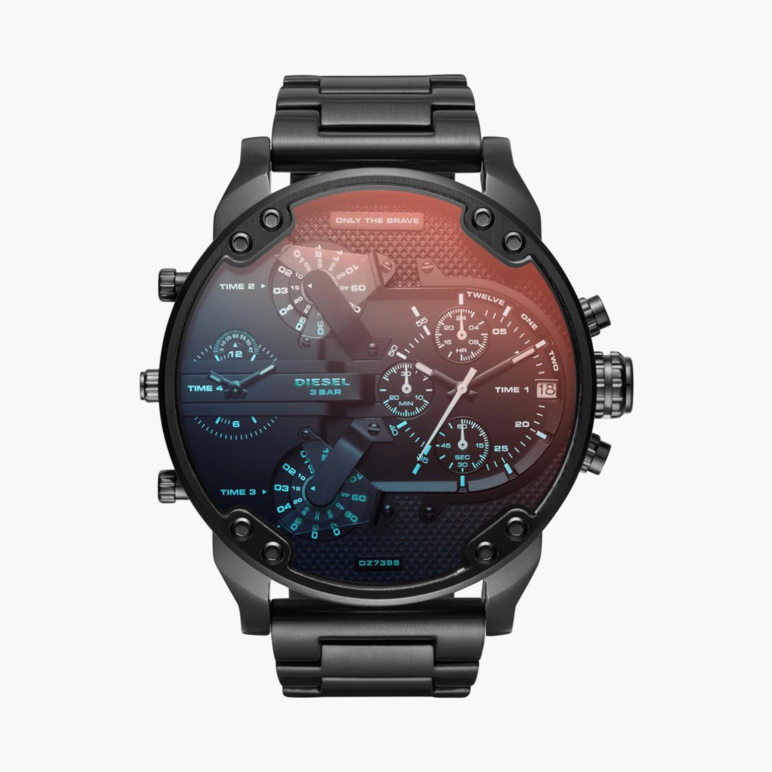 DIESEL Men Chronograph Watch with Stainless Steel Strap - DZ7395