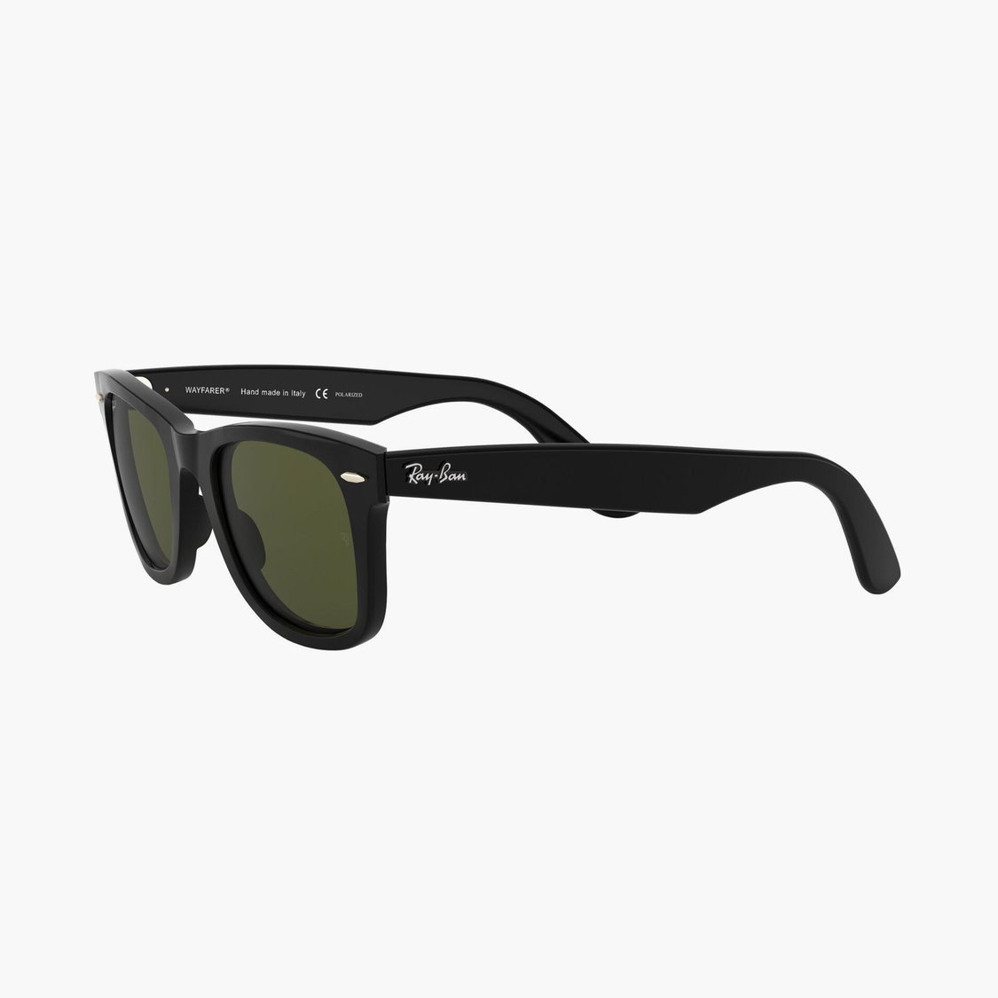 RAY-BAN Men Solid Wayfarer Sunglasses- RB4340-60158-50
