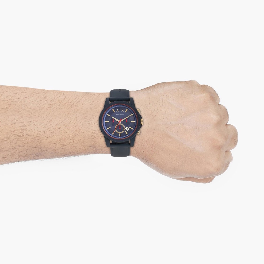 ARMANI EXCHANGE Men Analog Watch with Silicone Strap - AX1335I