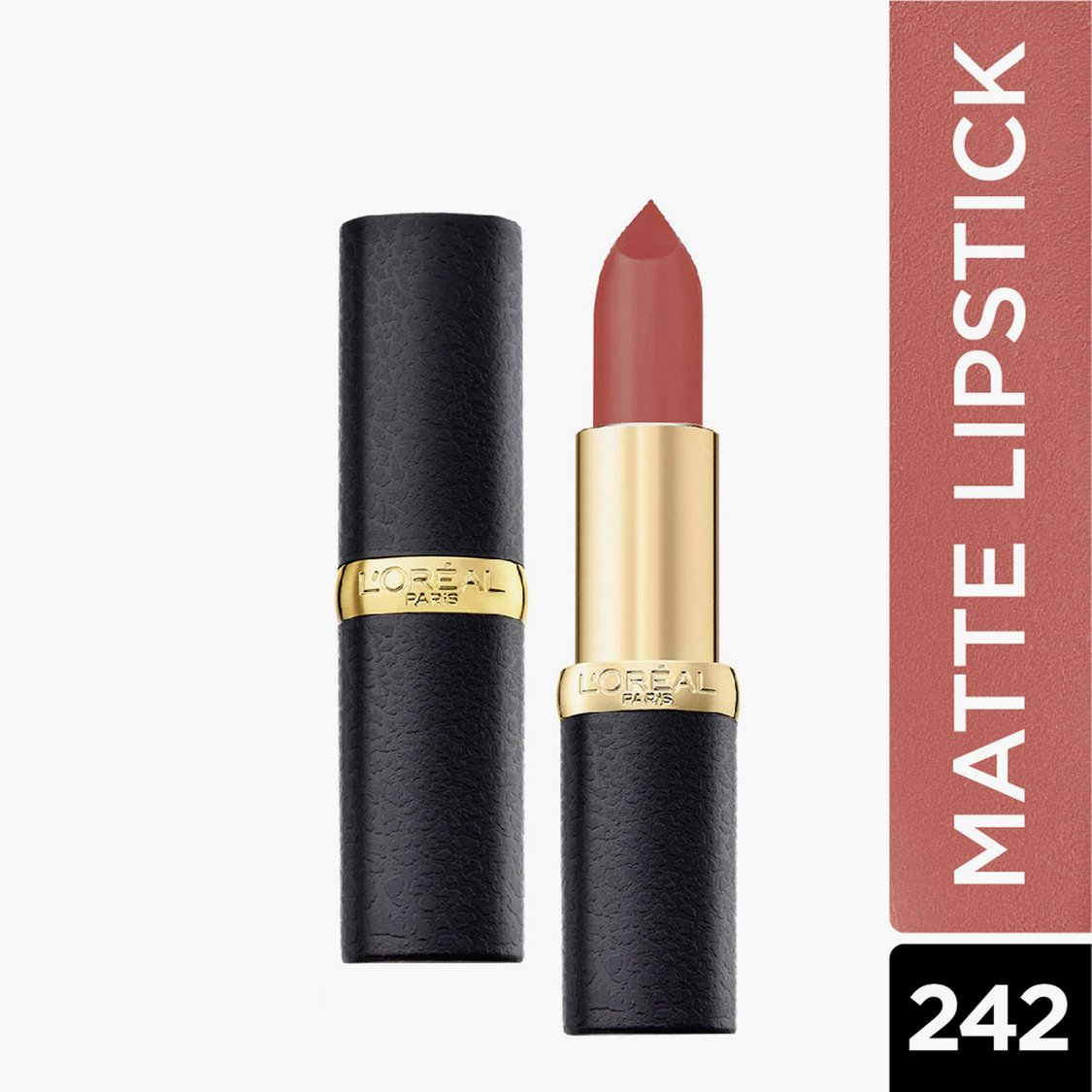 L'OREAL PARIS Color Riche Moist Matte Lipstick - 245 Sleek Dominance